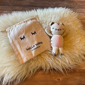 reD & olive Baby Cat